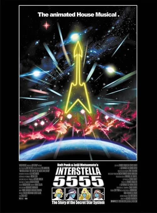 Interstella 5555: The 5tory of the 5ecret 5tar 5ystem film posteri