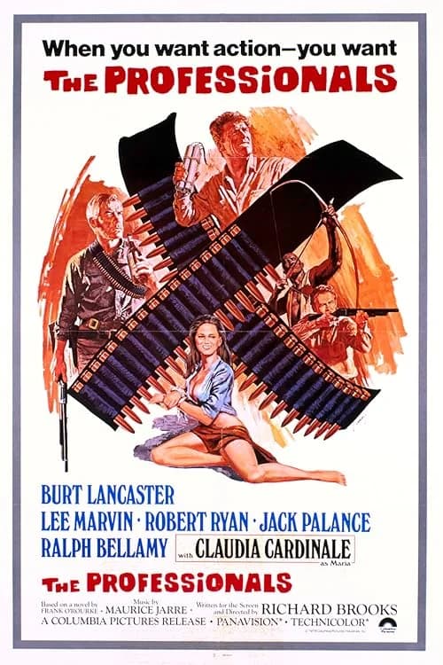 The Professionals film posteri